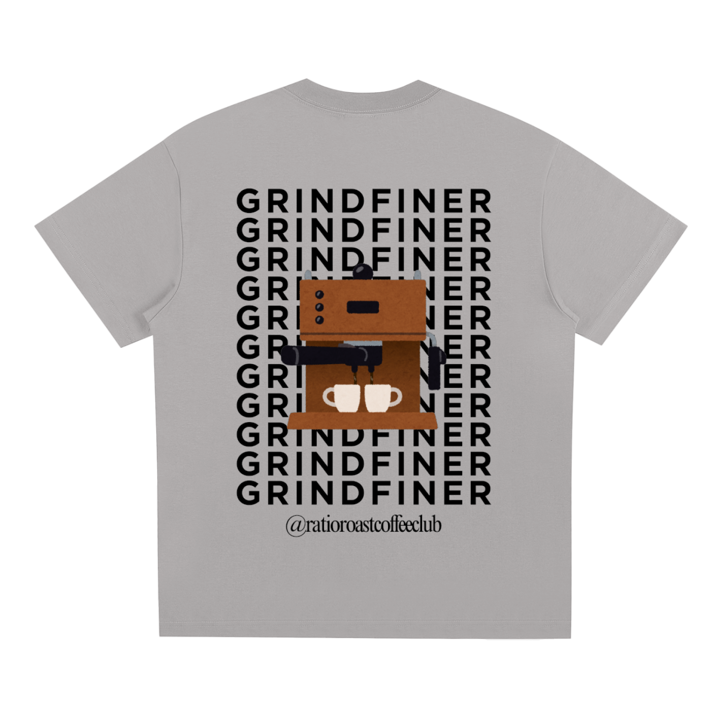Grind Finer Quick-Dry Cooling T-Shirt | Ratio Roast