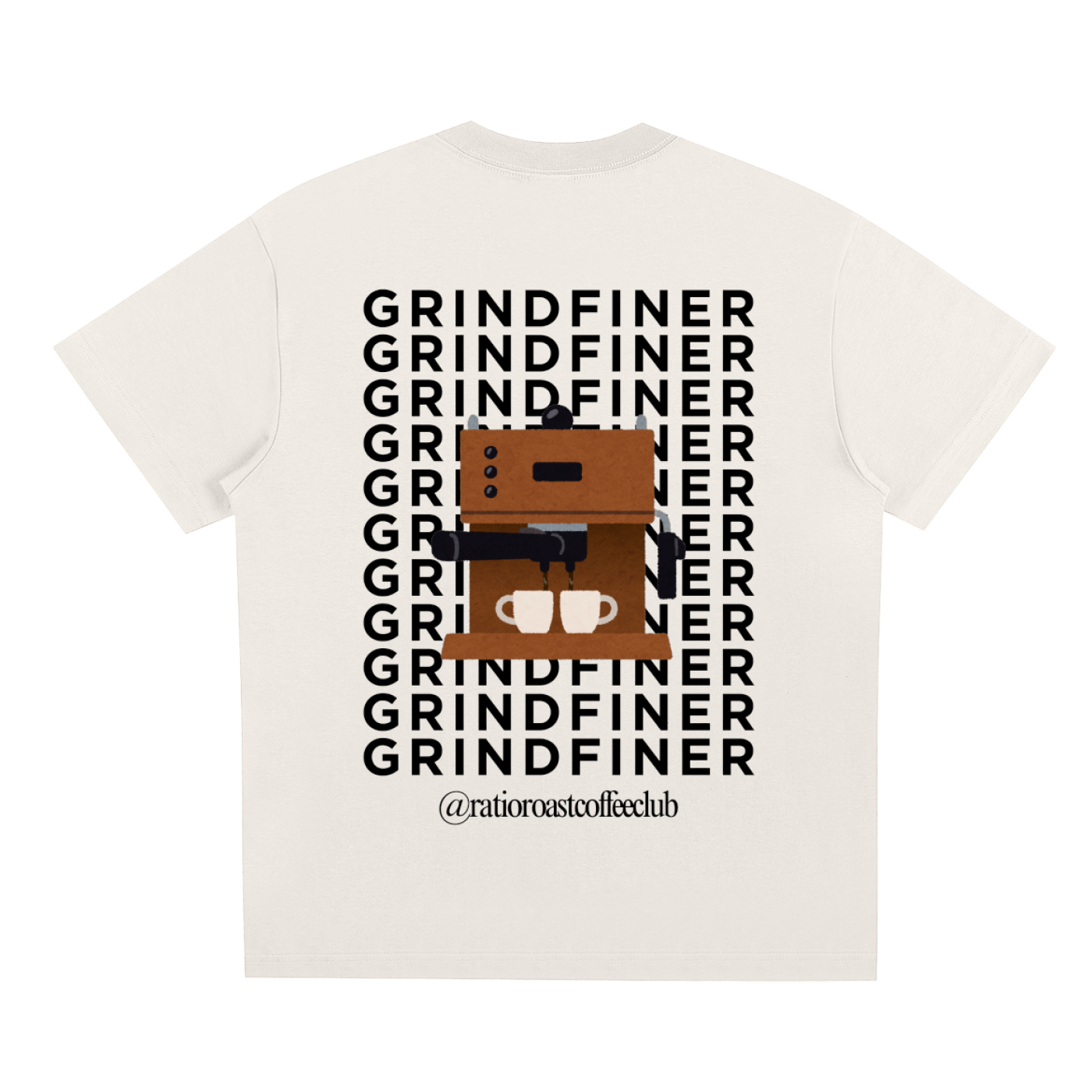 Grind Finer Quick-Dry Cooling T-Shirt | Ratio Roast